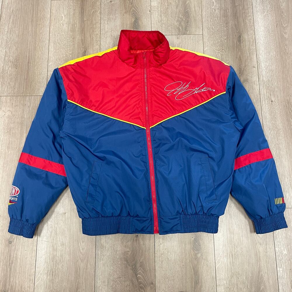 vintage Chase Authentics NASCAR puffer jacket size Large L SF